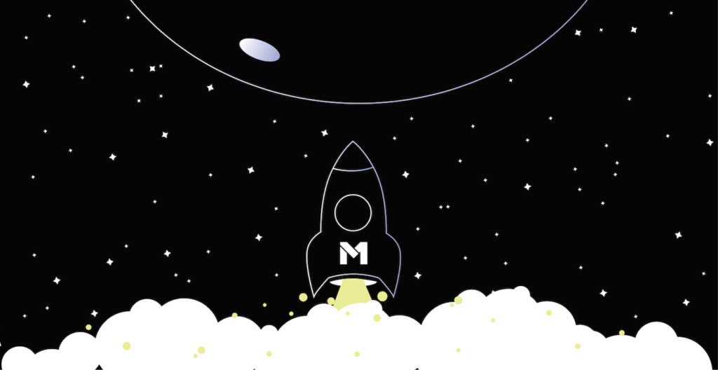 to the moon illustration
